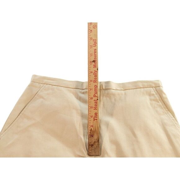 Tommy Hilfiger Golf Midi Skirt Women Sz 10 Khaki Pockets Boho - Picture 5 of 8